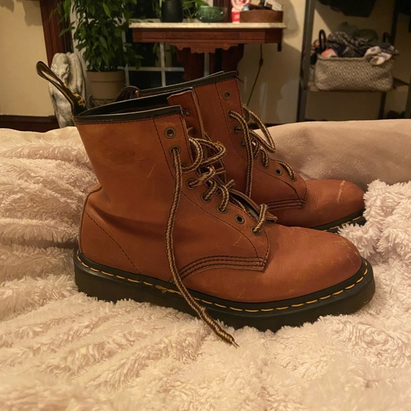 Dr. Martens Shoes - Vintage Tan Dr. Martens/Made in England